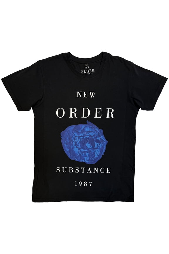New Order Unisex Premium Carbon T-Shirt: Substance 1987 (Black)