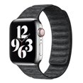 thumbnail image 1 of New Original Denim nylon strap for Apple Watch Bands 44mm 40mm 45mm 49mm 41mm Magnetic Loop bracelet for iWAtch Series 8 SE 7 Ultra (black,38mm 40mm 41mm), 1 of 6