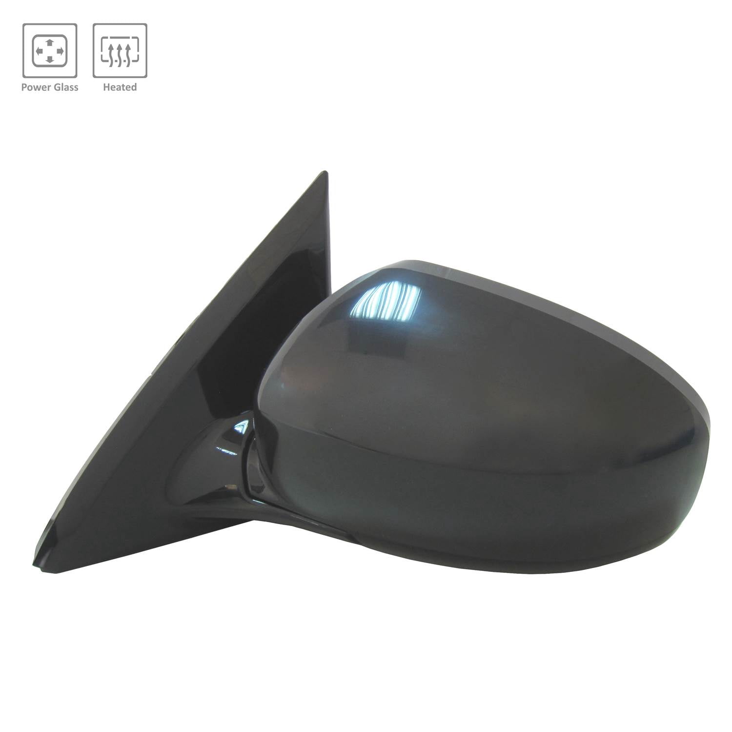 New Original Equipment Automotive Outside Mirrors Left Heated Power 963023KA9B fits 2014-2015 Nissan Pathfinder SL Hybrid Sport Utility 4-Door