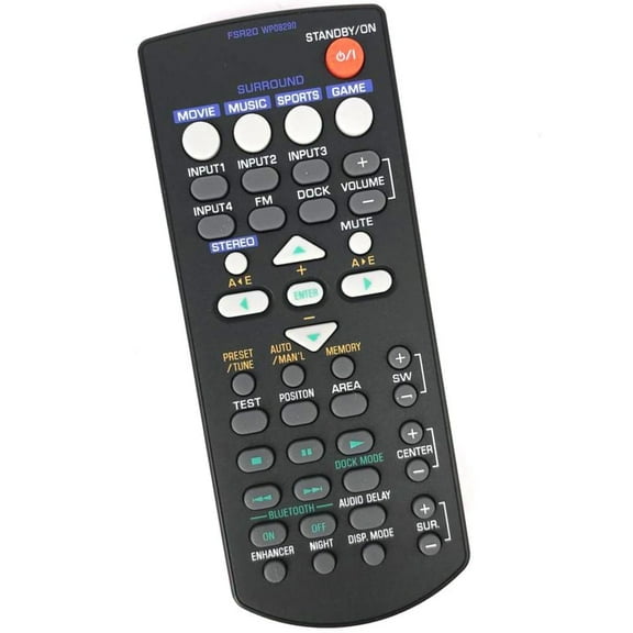 New Original FSR20 WP08290 For YAMAHA Sound Bar System Remote Control LTV32W3