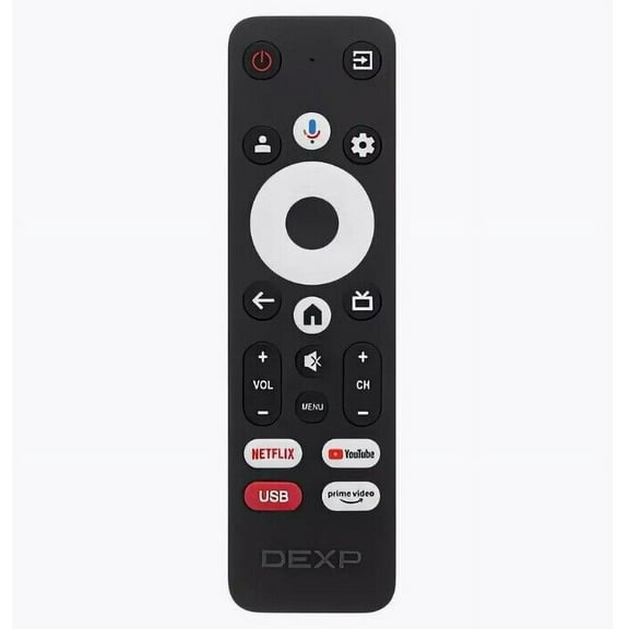 New Original For DEXP Android LED Google TV Box Voice Remote Control 32HHG1