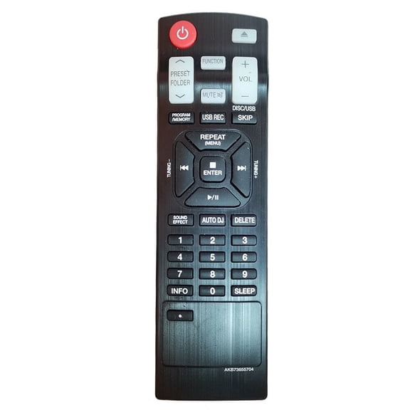 New Original For LG AKB73655704 Stereo System Remote Control CMS4330F CM4435T