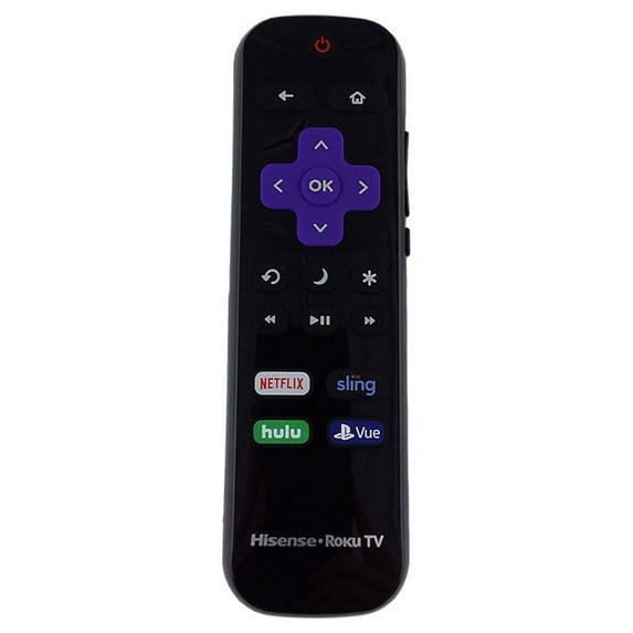 New Original Hisense HU-RCRUS-18 Roku Remote w/ NETFLIX HULU SLING PLAYSTATION VUE