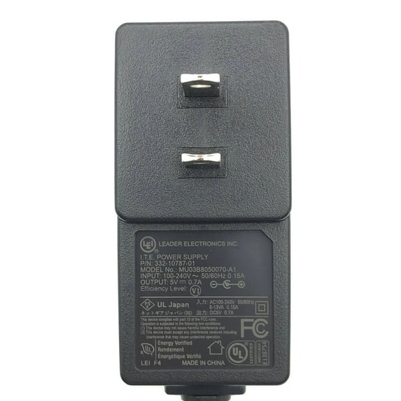New Original LEI MU03B8050070-A1 Wall AC/DC Power Supply Adapter 5V 0.7A OEM