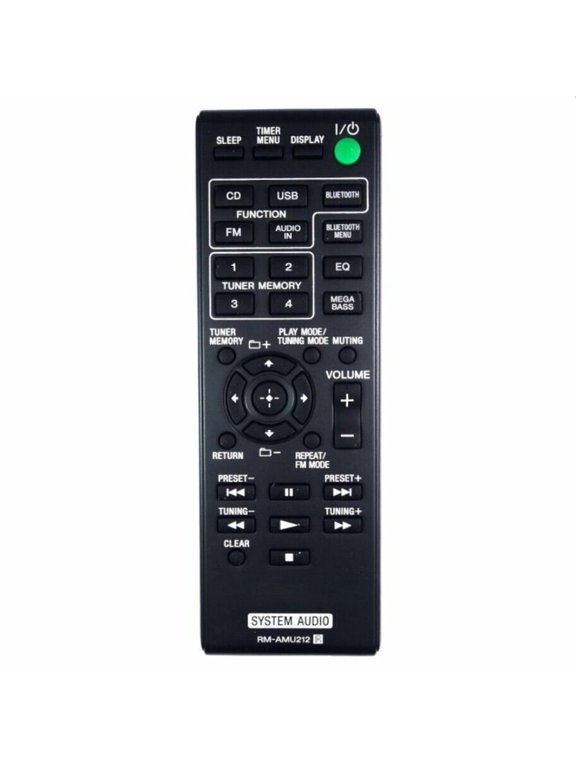 New Original RM-AMU212 For System Audio Remote Control CMT-X3CD HCD-SBT20