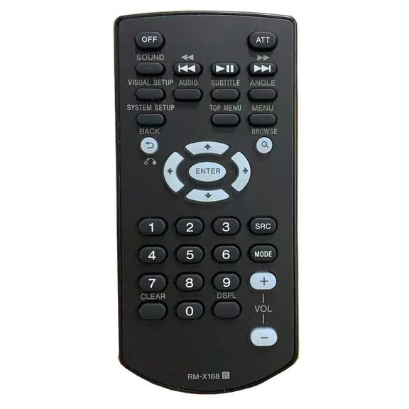 New Original RM-X168 for Car Video CD DVD Receiver Remote Control MEX-DV700