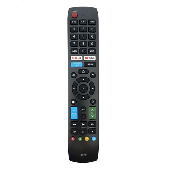 New Original RNF01 For Sharp Smart TV Remote Control Netflix Youtube Prime Video