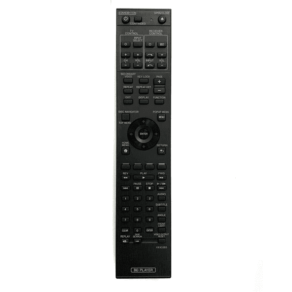 New Original VXX3383 For Pioneer BD Blu-Ray DVD Player Remote Control VXX3382