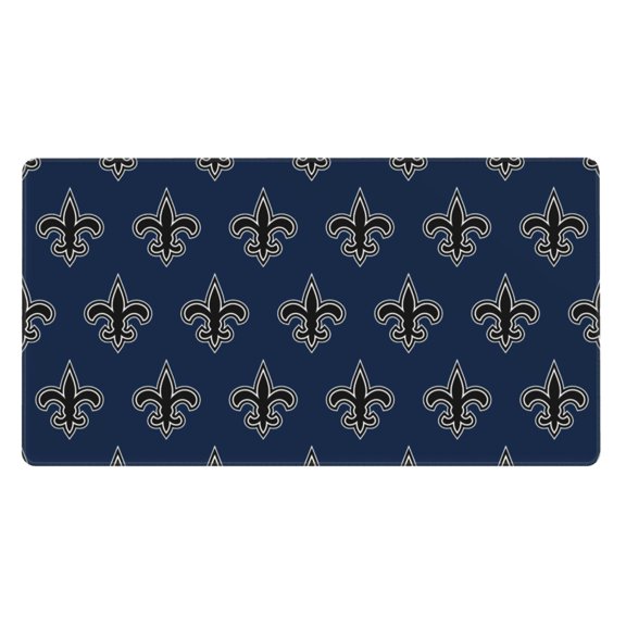 New Orleans 16x29.5 in Oversized Rubber Mouse Pad 3mm Thick Non-Slip for Office Gaming PC Laptop Work Study Desktop Console Daily Use