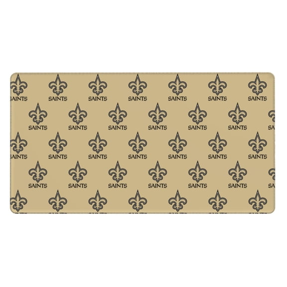 New Orleans 16x29.5 in Oversized Rubber Mouse Pad 3mm Thick Non-Slip for Office Gaming PC Laptop Work Study Desktop Console Daily Use