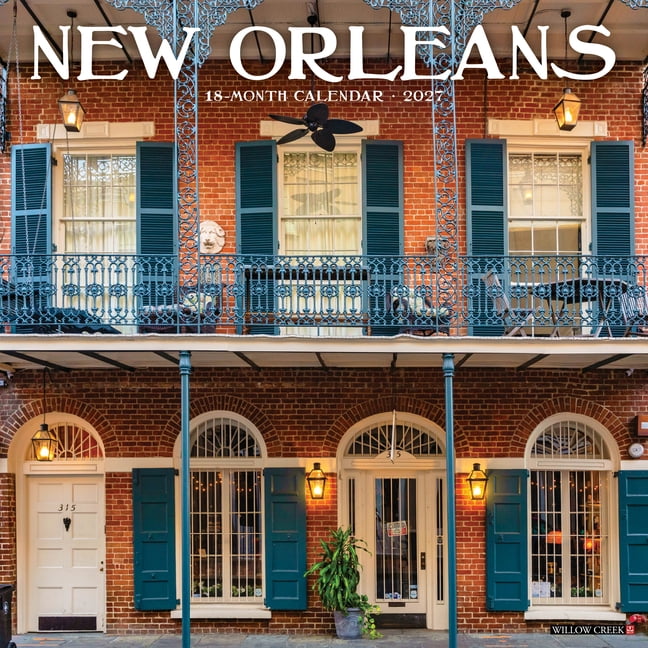 New Orleans 2027 12 X 12 Wall Calendar, (Paperback)