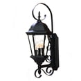 thumbnail image 1 of New Orleans 3-Light Matte Black Wall Light, 1 of 6