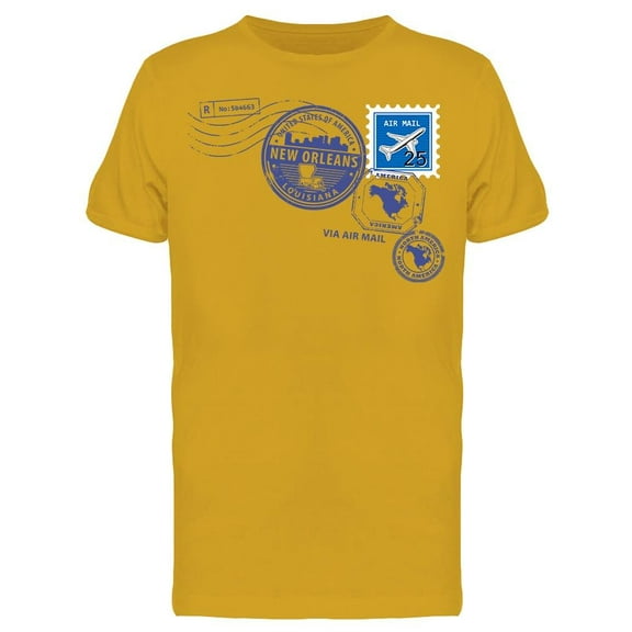 New Orleans Airplane T-Shirt Men -Image by Shutterstock, Male x-Large