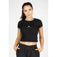 thumbnail image 1 of New Orleans Cropped T-shirt - Black, 1 of 9