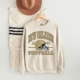 thumbnail image 1 of New Orleans Football Vintage Style Sweatshirt,Retro Saint Sunday Football Shirt, New Orleans Fan Gifts,Sand Color,Size L, 1 of 5