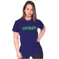 thumbnail image 1 of New Orleans Funny Louisiana Accent LA Womens Slim Fit Graphic Tee Brisco Brands M, 1 of 5