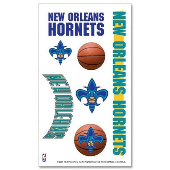 New Orleans Hornets Temporary Tattoos