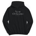 thumbnail image 1 of New Orleans Humor Graphic Black Men's Crewneck Sweatshirt Hoodie, 1 of 1