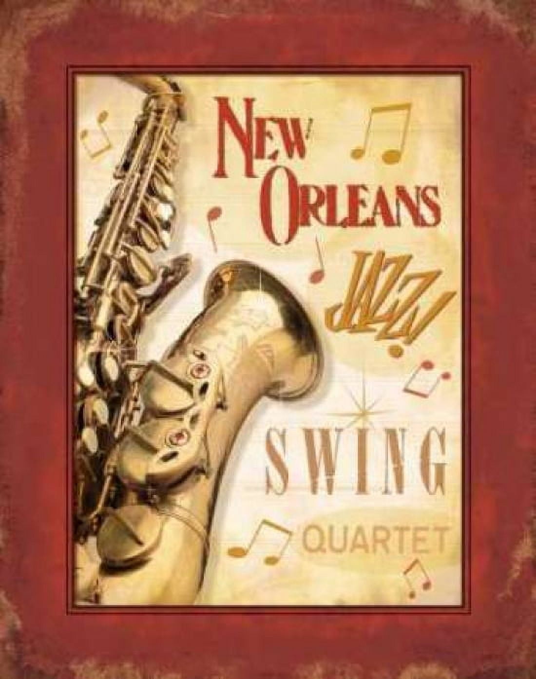 New Orleans Jazz II Canvas Art - Pela Design (24 x 30)