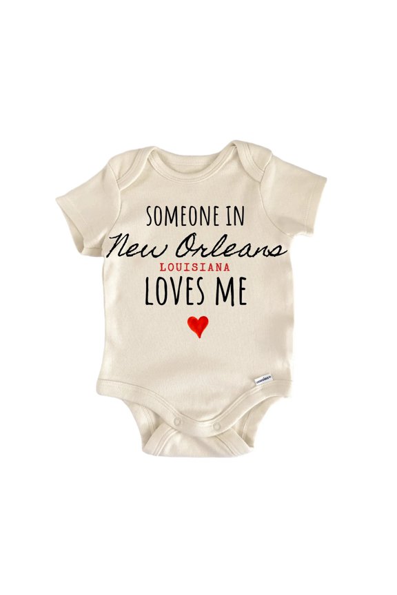 New Orleans Louisiana Baby Gift Baby Bodysuit