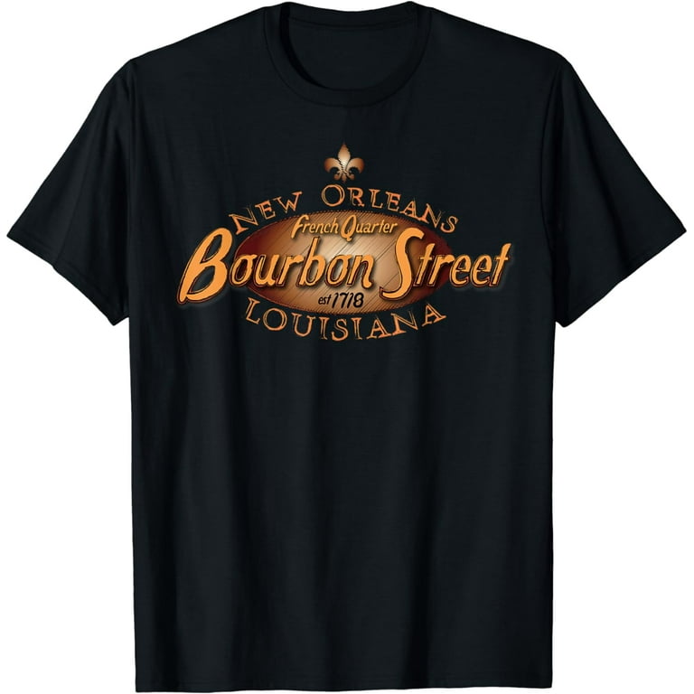 New Orleans Louisiana Bourbon Street French Quarter T-Shirt New Orleans Louisiana Bourbon Street French Quarter T-Shirt