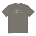 thumbnail image 1 of New Orleans Louisiana Graphic Charcoal Men's Cotton T-Shirt, 1 of 1