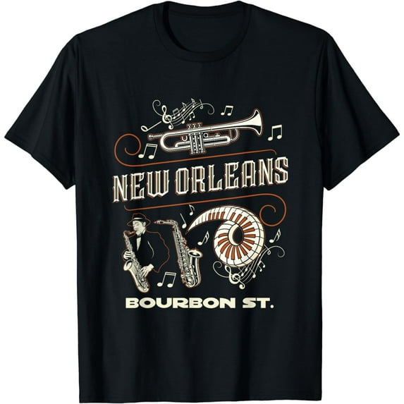 New Orleans Louisiana Jazz Festival Vintage T-Shirt