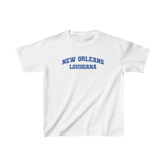 New Orleans Louisiana Kids Shirt Gifts Youth Tee Tshirt