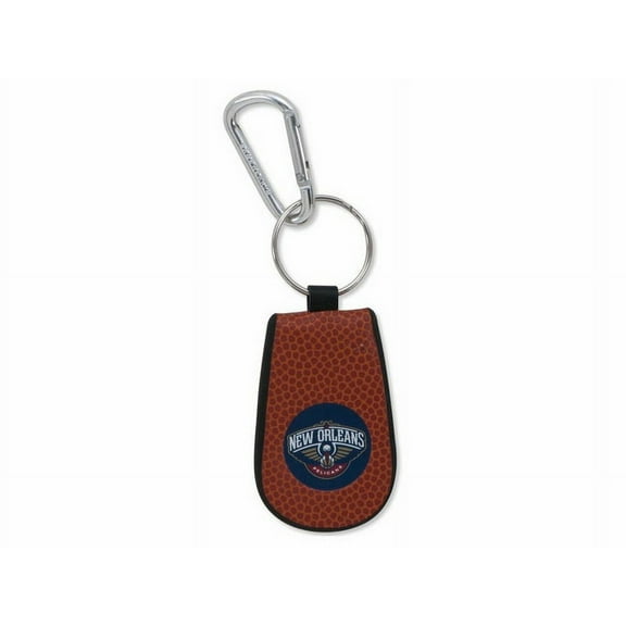 Caseys 4421406564   Orleans Pelicans Keychain - Classic Basketball