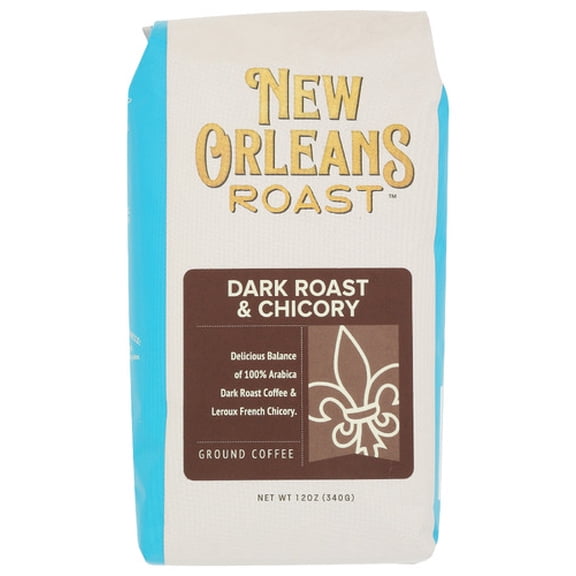 New Orleans Roast Coffee Ground Dark Roast Chicago 12 oz (Pack of 6)
