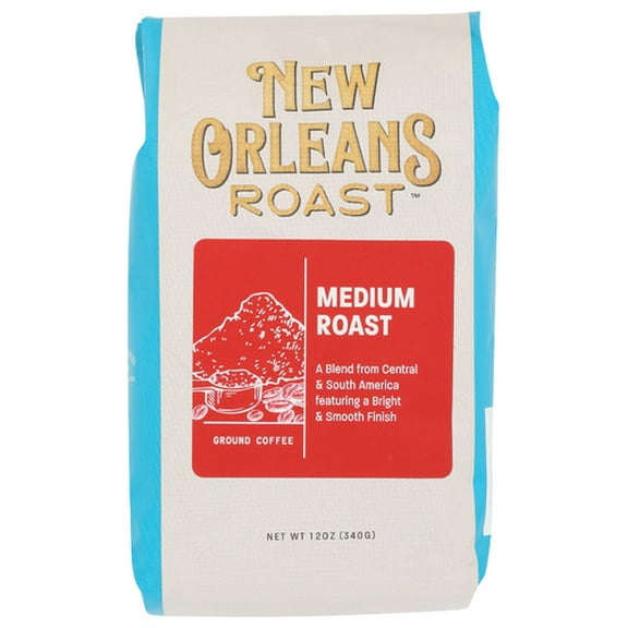 New Orleans Roast Ground Medium Roast Coffee 12 oz (Pack of 6)
