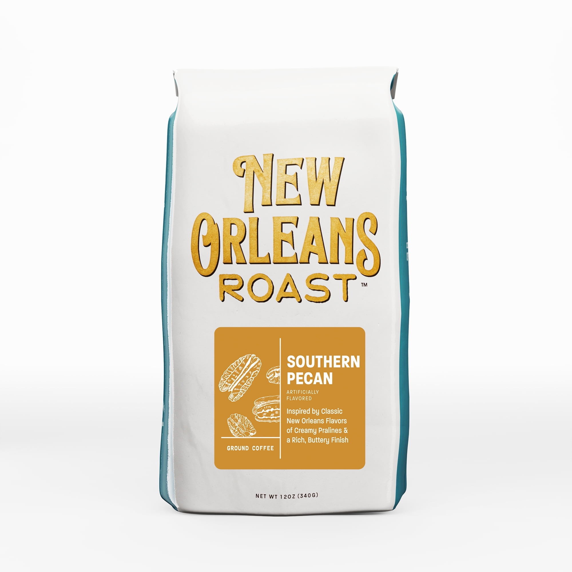 New Orleans Roast Southern Pecan Ground Coffee, 12 oz