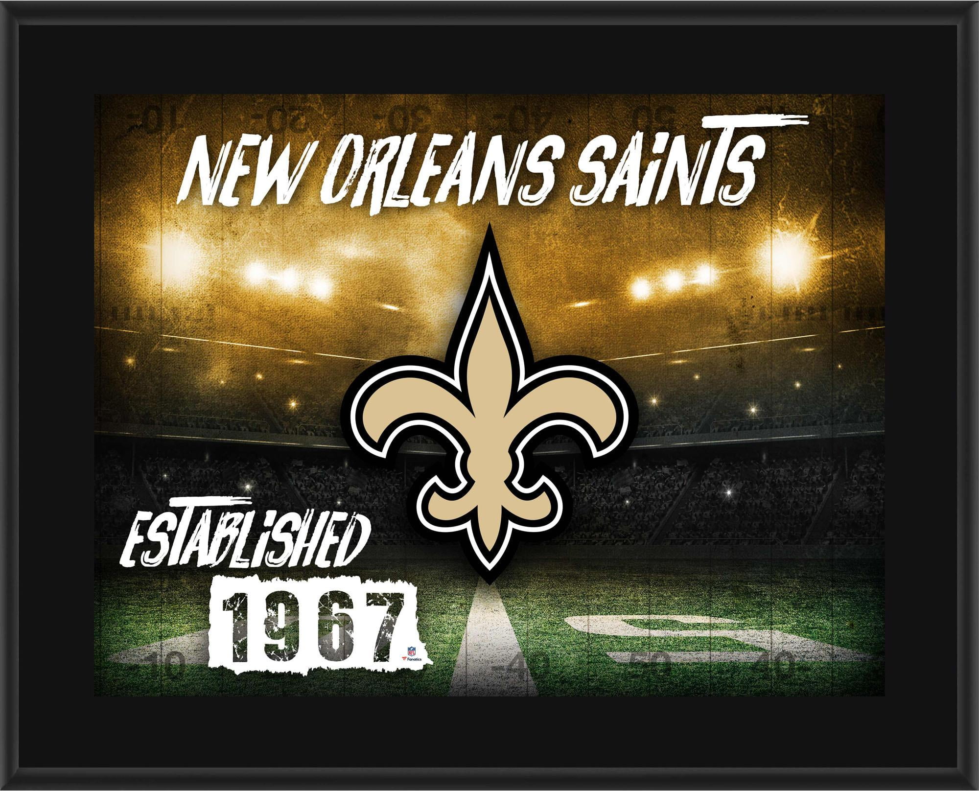 New Orleans Saints 12 Logo State Sign