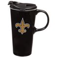 thumbnail image 1 of New Orleans Saints 17oz. Travel Latte Mug with Gift Box, 1 of 3