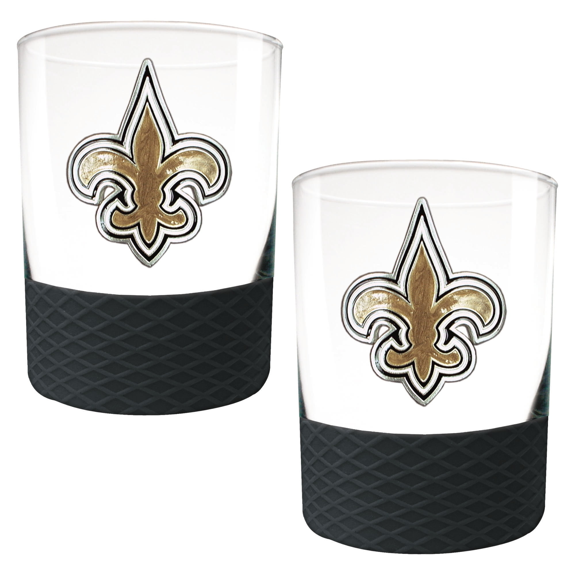 NFL New Orleans Saints Rocks Glass