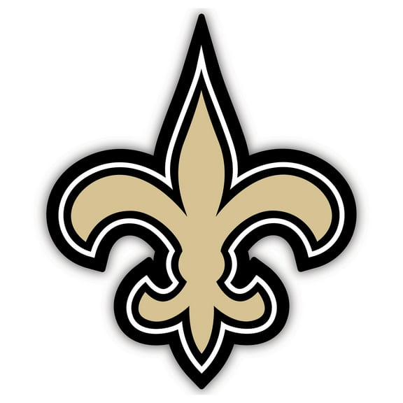 New Orleans Saints 24" Logo Cutout Sign