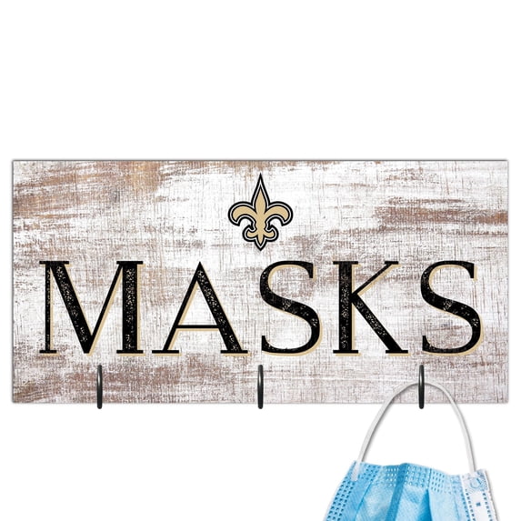 New Orleans Saints 6'' x 12'' Mask Holder