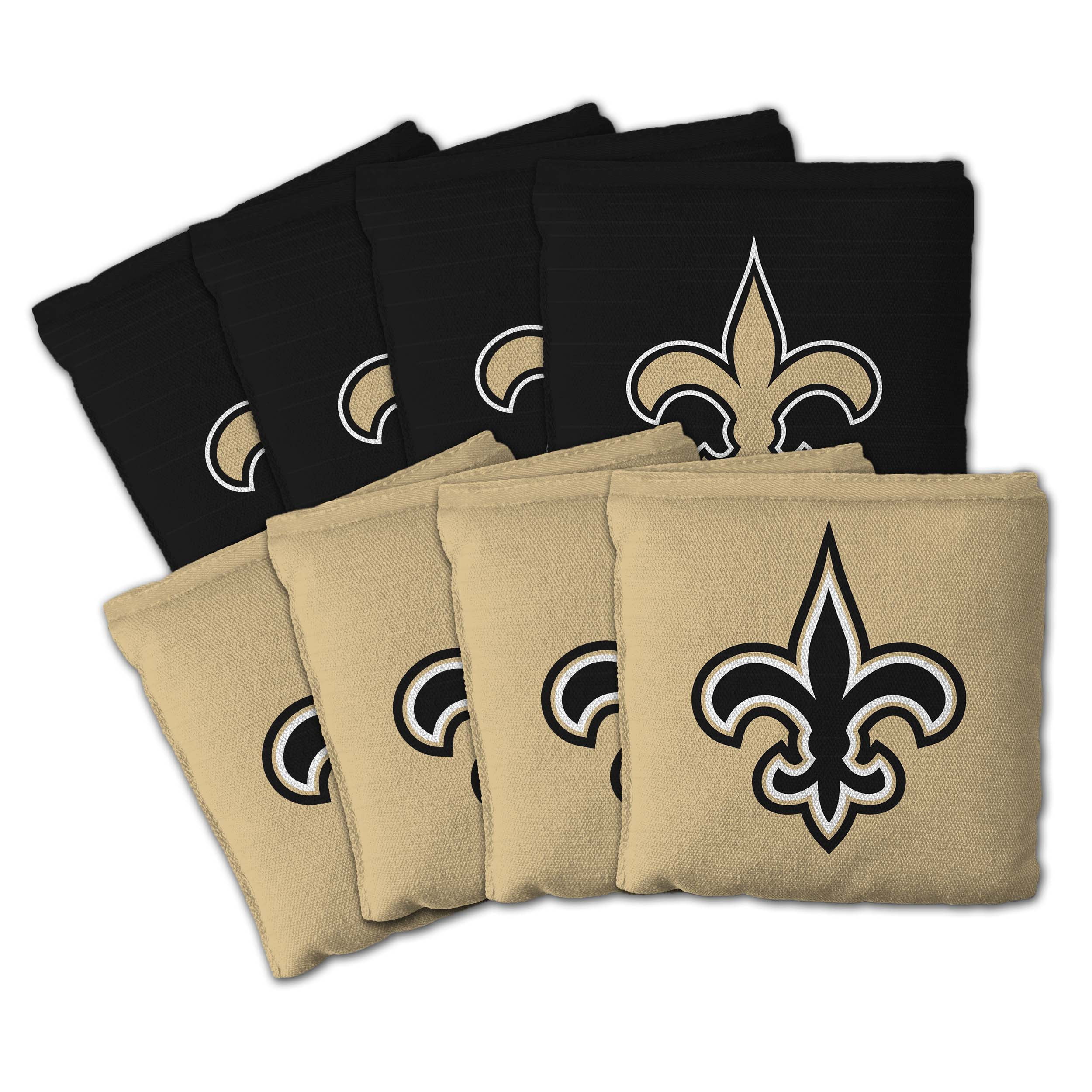 New Orleans Saints 8pk Licensed Cornhole Bags