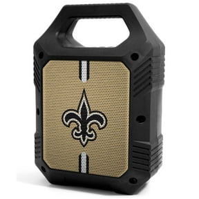 SOAR NFL Large LED Speaker with FM Radio- New Orleans Saints