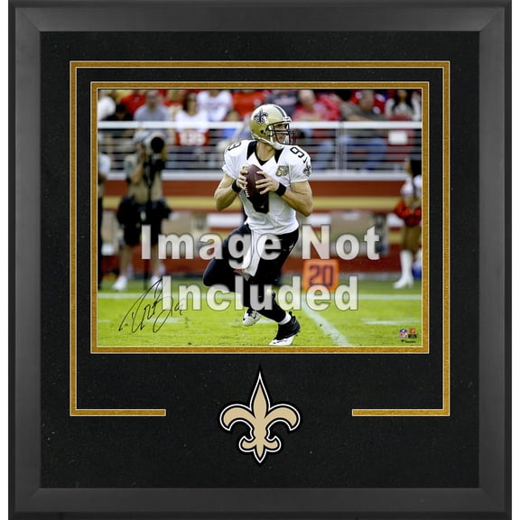 New Orleans Saints Deluxe 16" x 20" Horizontal Photograph Frame with Team Logo