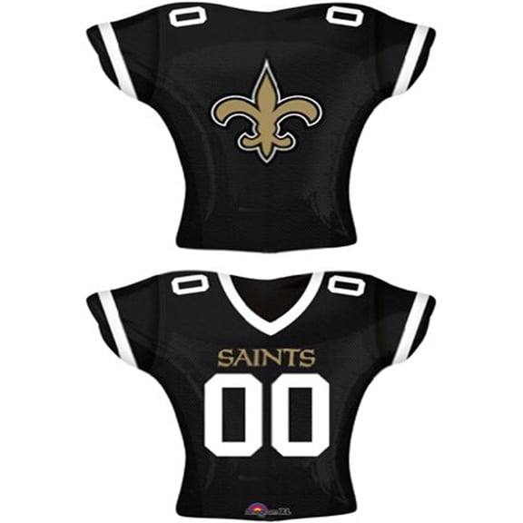 New Orleans Saints Jersey Shape Foil Balloon 24"
