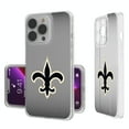 thumbnail image 1 of New Orleans Saints Linen Logo iPhone Clear Case, 1 of 1