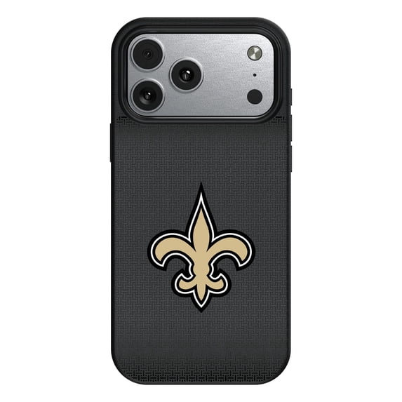 New Orleans Saints Linen Logo iPhone Magnetic Bump Case