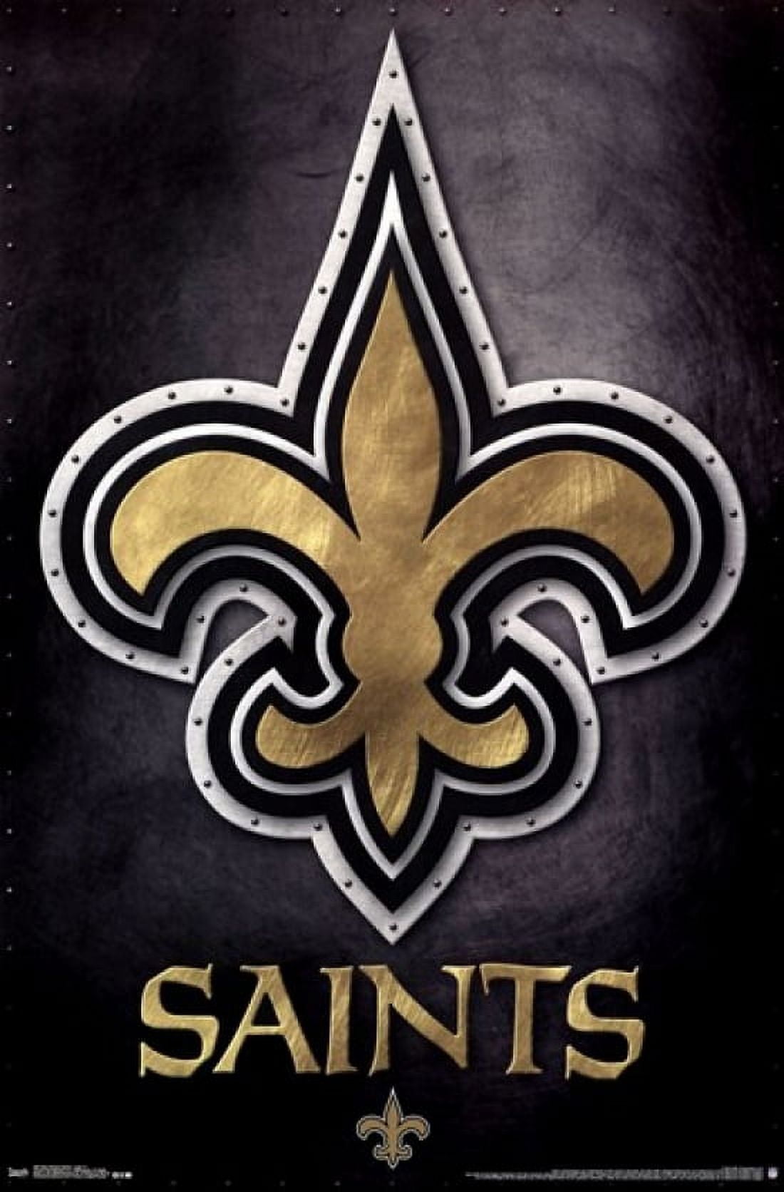 New Orleans Saints - Logo 13 Laminated Poster Print (22 x 34) - Walmart.com