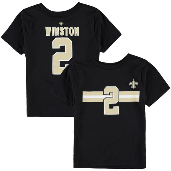 New Orleans Saints Toddler SS Player Tee-Winston 9K1T1FE98 3T