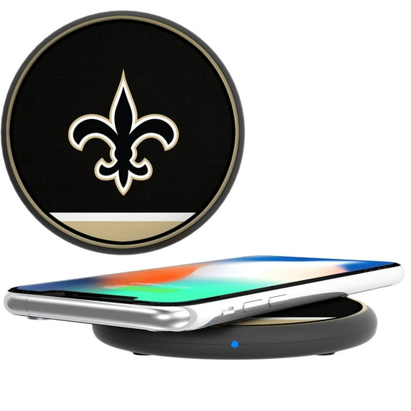 Keyscaper  New Orleans Saints 15 Watt Wireless Induction Charger