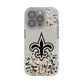 thumbnail image 1 of New Orleans Saints iPhone Clear Case with Confetti Design, 1 of 6