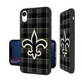 thumbnail image 1 of New Orleans Saints iPhone Plaid Design Bump Case, 1 of 5