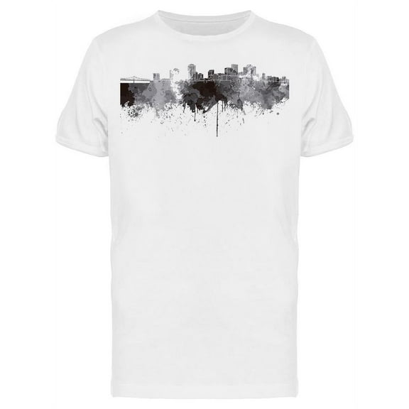 New Orleans Skyline Watercolor T-Shirt Men -Image by Shutterstock, Male x-Large