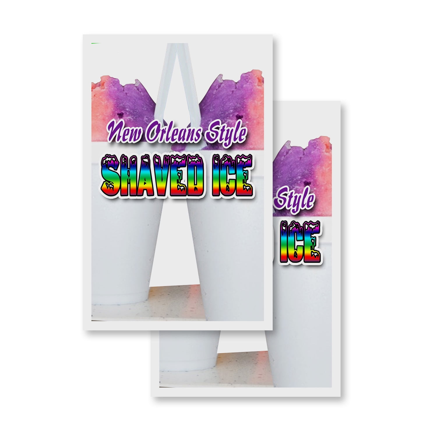 New Orleans Style Shaved Ice (2-PACK) 24
